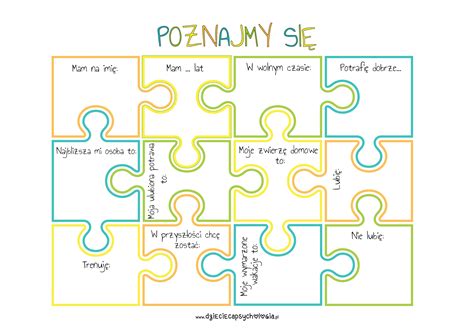 POZNAJMY SIĘ!